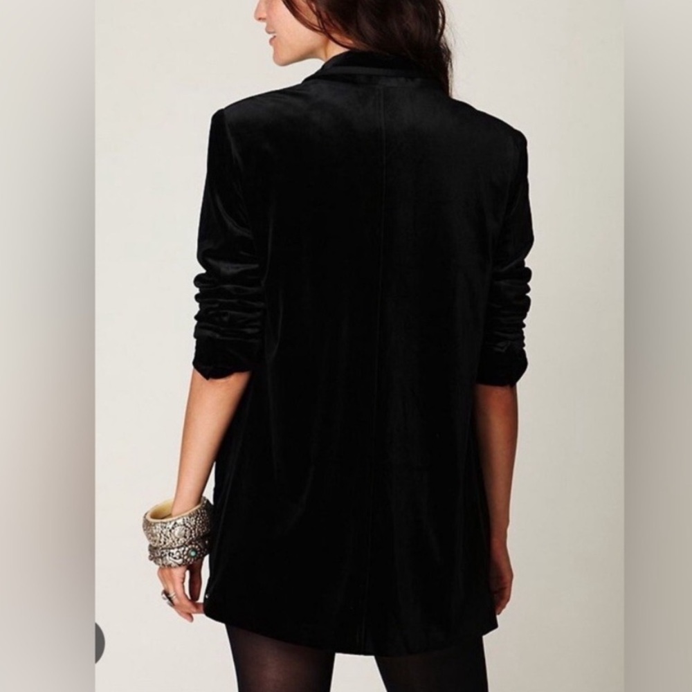 Free People Black Blazer - Picture 3 of 9